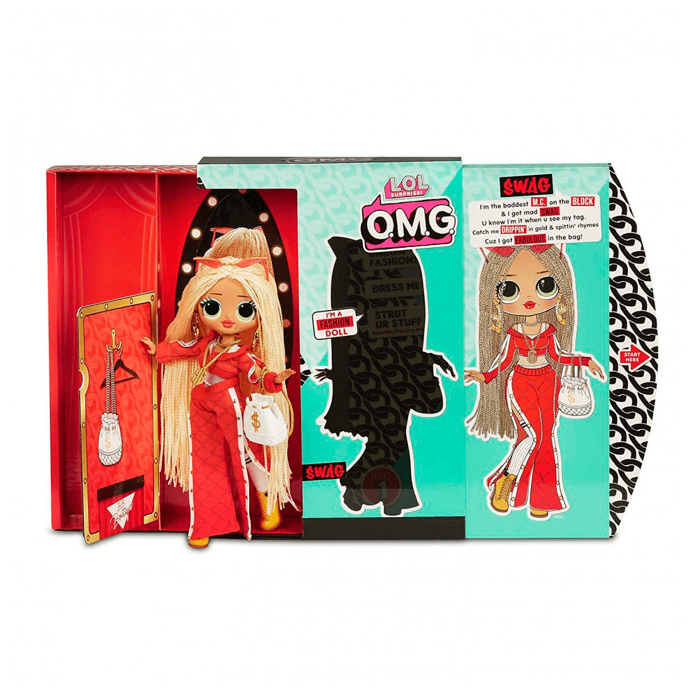 Большая кукла LOL Surprise OMG Swag Fashion Doll с 20 сюрпризами